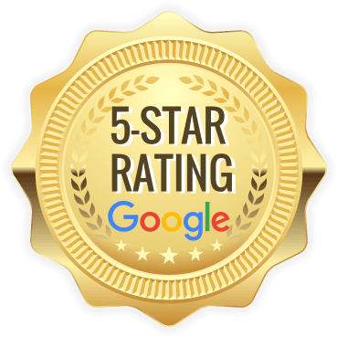 Google 5-Star Rating Badge